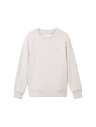 Kinder Sweatshirt regular basic / Grau