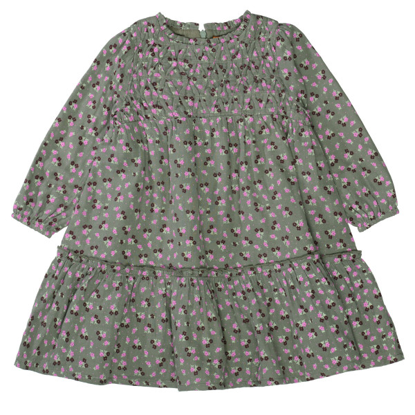 Kinder Kleid mit floralem Allover-Print