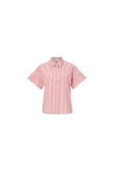 cotton stripe blouse / Rosa