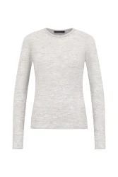 Damen Longsleeve ERMA / Hellgrau