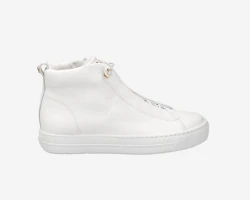 Damen Hightop Sneaker super soft / Weiß