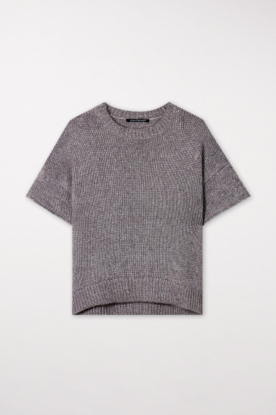 Damen Pullover Kurzarm