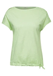 Damen Flammgarn T-Shirt / Limone