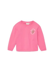 Kinder Sweatshirt mit Artwork / Pink