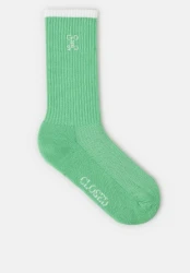 Socken mit Logo / Grün