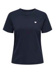 Damen T-Shirt JDYPISA S/S / Blau