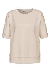 Damen T-Shirt im Silk-Look / Beige