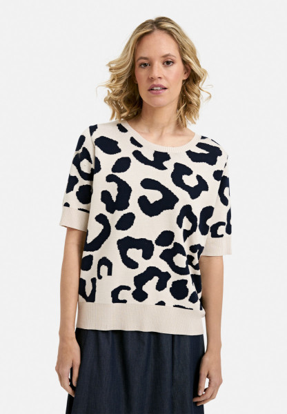 Damen Shirt Animal Print