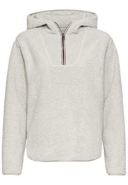 Damen Teddy Sweatshirt mit Kapuze