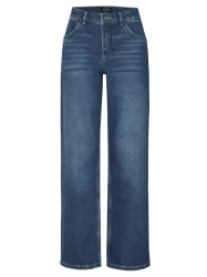 Damen Jeans Liv Wide / Blau