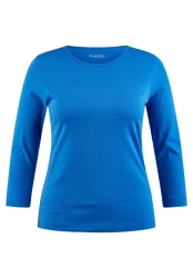 Damen Langarmshirt Natural Glow / Blau