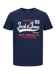 Kinder T-Shirt JJELOGO / Dunkelblau