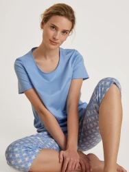 Damen Pyjama / Blau