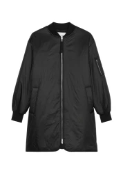 Damen Long-Blouson / Schwarz