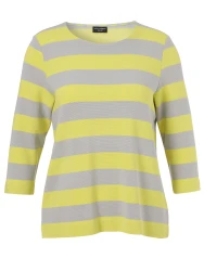 Curvy Sweatshirt / Gelb