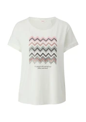 Damen T-Shirt / Creme