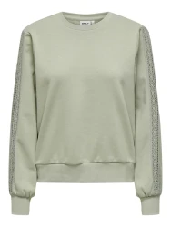 Damen Sweatshirt ONLHOLLY / Grün