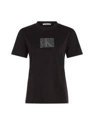 Damen T-Shirt SEQUIN / schwarz