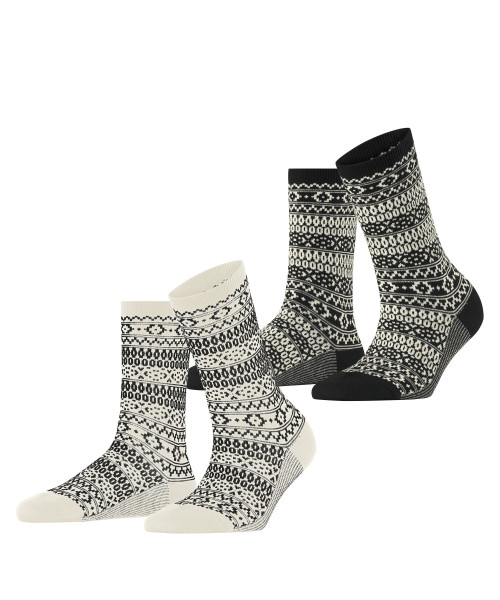 Damen Socken Sami Pattern 2-Pack