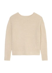 Damen Strickpullover / Weiß