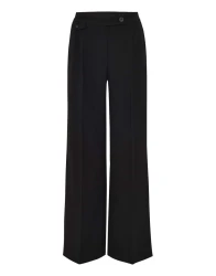 Damen Hose Marzena asymmetric / Schwarz