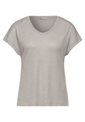 Damen T-Shirt / Beige