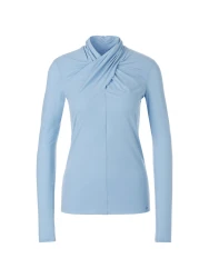 Damen Langarmshirt / Blau