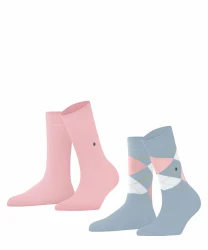 Damen Socken Everyday 2-Pack / Rosa