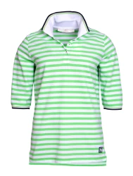 Damen Pique Poloshirt / Grün