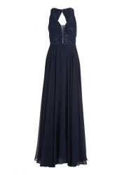 Abendkleid / dunkelblau