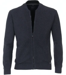 Herren Strickjacke / dunkelblau