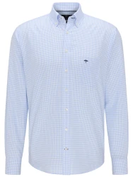 Oxford Hemd aus reiner Baumwolle / Hellblau