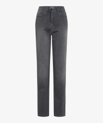 Damen Jeans Style Patti Straight / grau