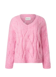 Damen Strickpullover / Rosa