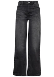 Damen Jeans Loose Fit / Schwarz