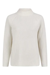 Damen Pullover aus Cashmere / Weiß