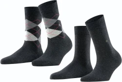 Damen Socken Everyday 2-Pack / Anthrazit