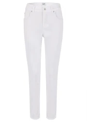 Damen Skinny-Jeans / Weiß