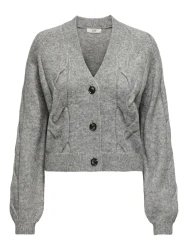 Damen Strickjacke JDYSUSANNA / Grau