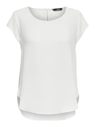 Damen T-Shirt ONLVIC / Weiß