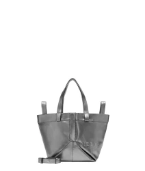 Tasche Metallic Elvira Shopper S / Silber