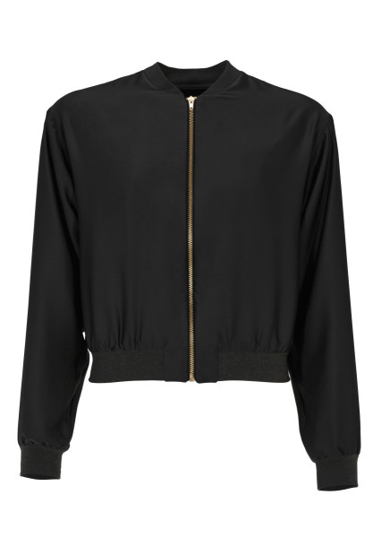 Blouson aus nachhaltigem Satin