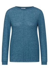 Damen Langarmshirt / Blau