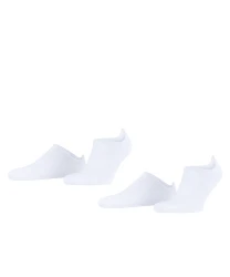 Damen Sneakersocken Active Basic 2-Pack / Weiß