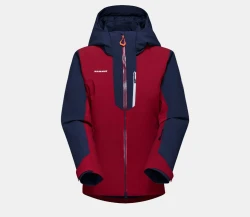 Stoney HS Thermo Jacket Women, blood red-marine / Rot