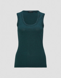Damen Top Itto mouliné / Petrol