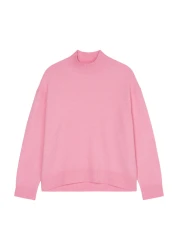 Damen Pullover Schurwolle-Mix / Rosa