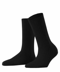 Socken Cosy Wool Boot / Schwarz