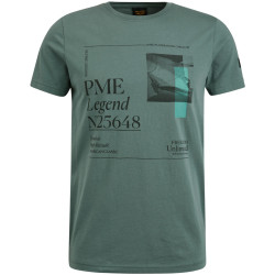 Short sleeve r-neck single jersey / Oliv