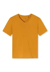 T-shirt V-Ausschnitt / Braun